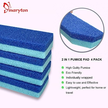 Maryton Foot Pumice Stone Pack of 4 for Callus Removal