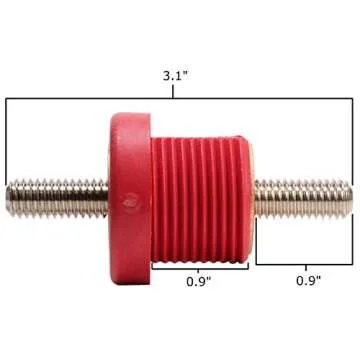 Fastronix Premium High Current 3/8" Thru Panel Battery Terminal Connectors USA Made