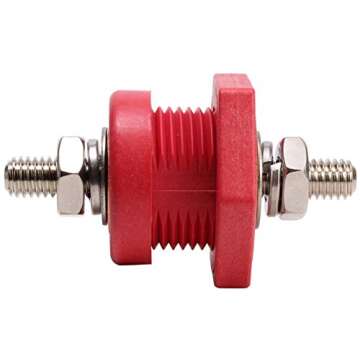 Fastronix Premium High Current 3/8" Thru Panel Battery Terminal Connectors USA Made