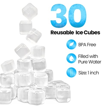 Reusable Ice Cubes to Chill Drinks Without Diluting