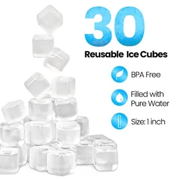 Reusable Ice Cubes to Chill Drinks Without Diluting