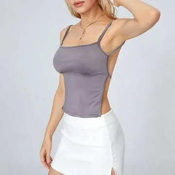 Fernvia Y2K Cami Crop Top - Summer Style Essential