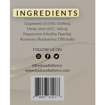 Hair Growth Oil - BASK & LATHER for Thick Hair