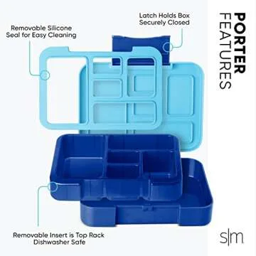 Disney Pixar Bento Lunch Box - BPA Free & Leakproof