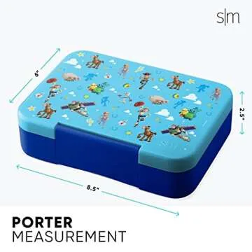 Disney Pixar Bento Lunch Box - BPA Free & Leakproof