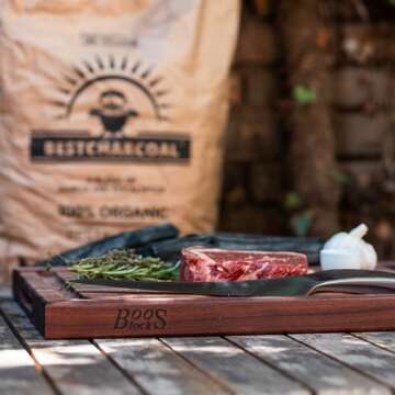 John Boos & Co. Reversible Walnut Cutting Board