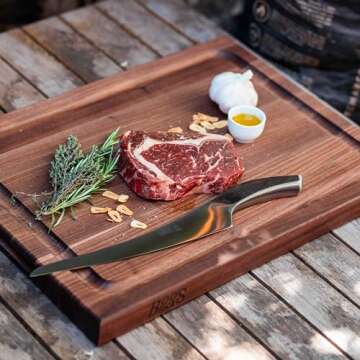 John Boos & Co. Reversible Walnut Cutting Board