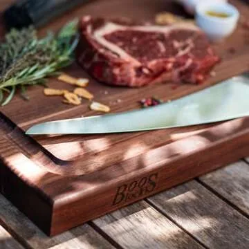 John Boos & Co. Reversible Walnut Cutting Board