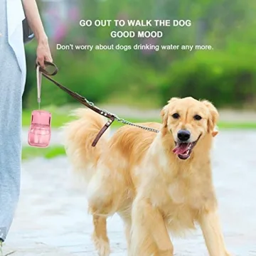 AIKIDS Foldable Dog Water Bottle for Pets - Portable Travel Cup