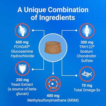 Cosequin Joint Health Supplement for Senior Dogs - 60 Soft Chews