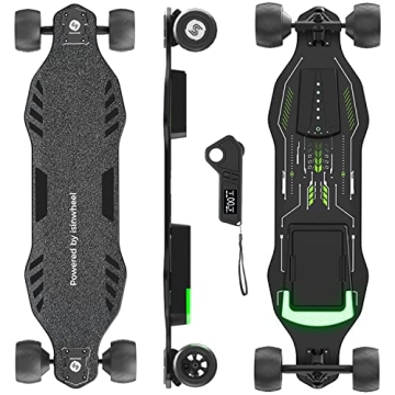 isinwheel V8 Electric Skateboard Up to 30 MPH with 12 Mile Range