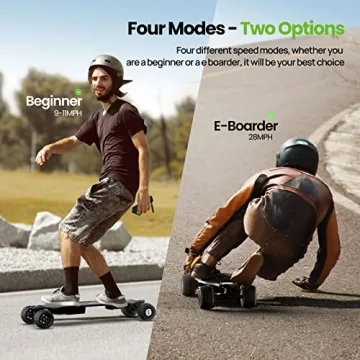 V8 Electric Skateboard Fast 30 MPH Speed 12 Mile Range