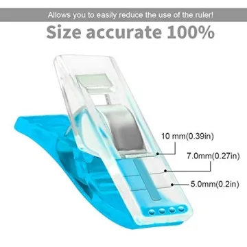 Premium 30 Pcs Sewing Clips for Quilting and Crafting