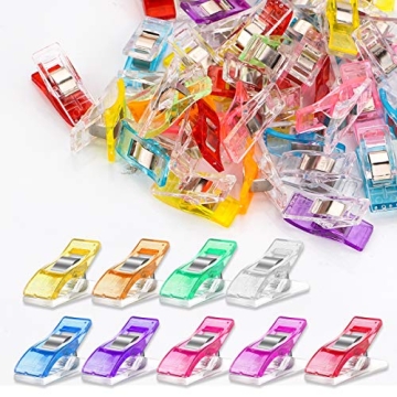 Premium 30 Pcs Sewing Clips for Quilting and Crafting