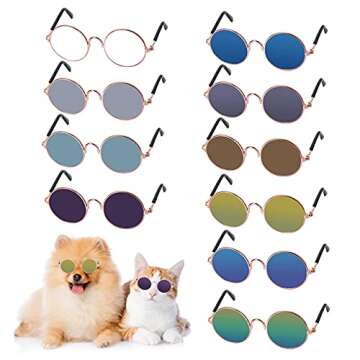 Molain Pet Sunglasses - Retro UV Protection for Pets