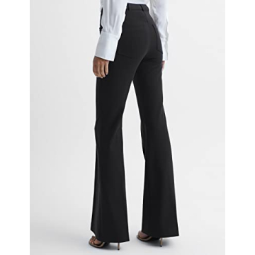Houmous Women's Bootcut Dress Pants for Office and Casual Wear