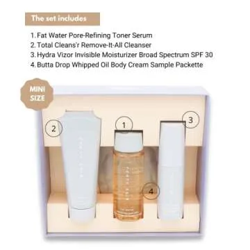 Fenty Skin Set: Cleanser, Toner, Moisturizer Trio