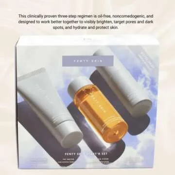 Fenty Skin Set: Cleanser, Toner, Moisturizer Trio