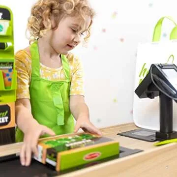 Melissa & Doug Harvest Market Grocery Store Set for Kids