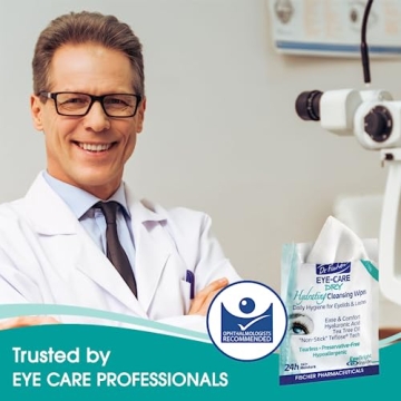 Hydrating Eye Wipes for Dry Eyes and Makeup Removal