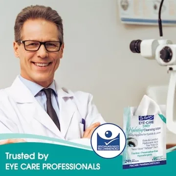 Hydrating Eye Wipes for Dry Eyes and Makeup Removal