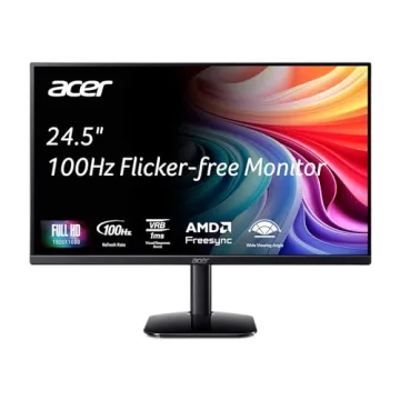 Acer KB252Q E0bi 24.5" IPS Full HD Gaming Monitor with AMD FreeSync