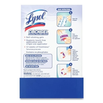 Lysol Click Gel Toilet Cleaner - Lavender Freshness