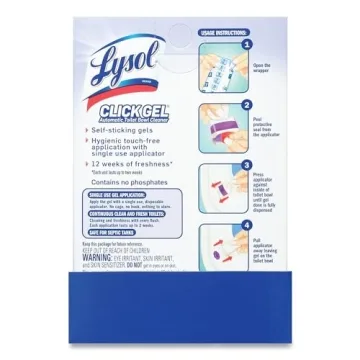 Lysol Click Gel Toilet Cleaner - Lavender Freshness