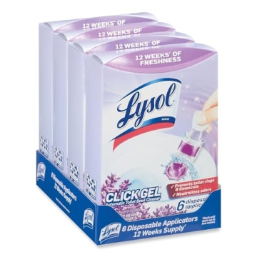 Lysol Click Gel Toilet Cleaner - Lavender Freshness