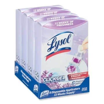 Lysol Click Gel Toilet Cleaner - Lavender Freshness