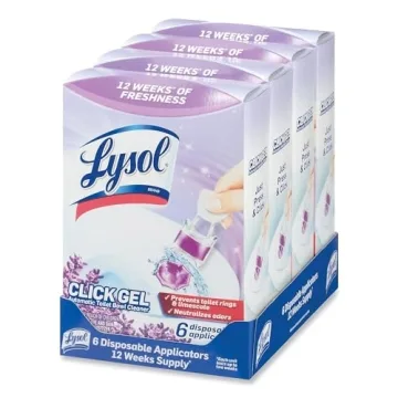 Lysol Click Gel Toilet Cleaner - Lavender Freshness