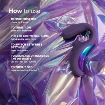 LELO Enigma Wave Vibrator - Triple Stimulation and 8 Patterns