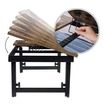 SONGMICS Adjustable Laptop Desk for Bed or Sofa
