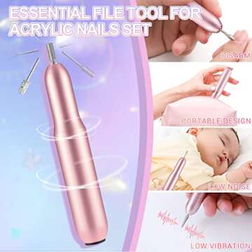 Curkey Acrylic Nail Kit with Everything - 65 IN 1Acrylic Nail Kit, Nail Kit Set Professional Acrylic with Everything, Acrylic Nail Kit with Drill and U V Light, Nail Kit Nail Starter Kit for Beginners