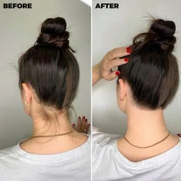 Hair Wax Stick for Wigs with Brushes Bed Head Stick Edge Control Slick Stick Hair Pomade Stick Non-greasy Styling Wax 2.7 Oz, Long Lasting, Temporary Hair Styling Product for Edge Frizz Hair