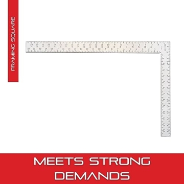 Starrett 24" Professional Framing Square with Precision Stamping