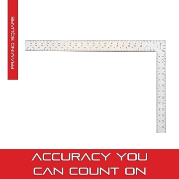 Starrett 24" Professional Framing Square with Precision Stamping