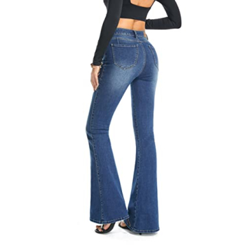 FLYING BANANA Women's Stretchy Bootcut Jeans Comfortable Fit
