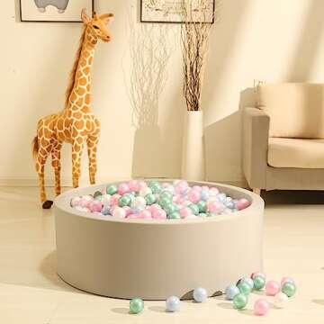 GOGOSO 100 Play Balls - Non-Toxic Fun for Kids