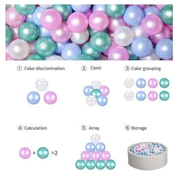 GOGOSO 100 Play Balls - Non-Toxic Fun for Kids