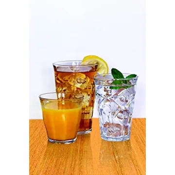 Duralex Picardie 18-Piece Clear Drinking Glass Set Made in France