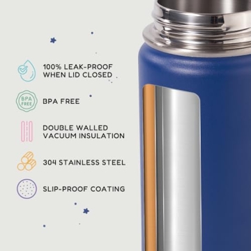 Fijinhom Kids Stainless Steel Water Bottle 12oz