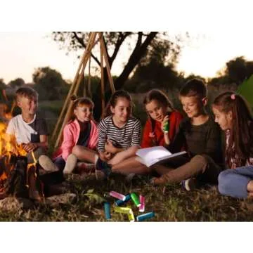 dervea 15-Pack Kids Flashlights for Boys Birthday Party Suppliers,Slumber Sleepover Party Favors, Mini Flashlight for Camping Glamping Goodie Bag Stuffers, Return Gifts For Girls Party