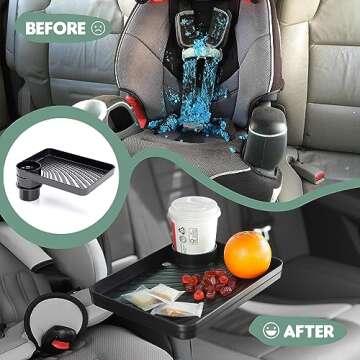 MS Master Show Kids Car Seat Tray for Travel Essentials