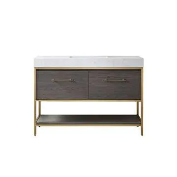 Vinnova Palma Bathroom Vanity in Suleiman Oak - Stylish & Functional