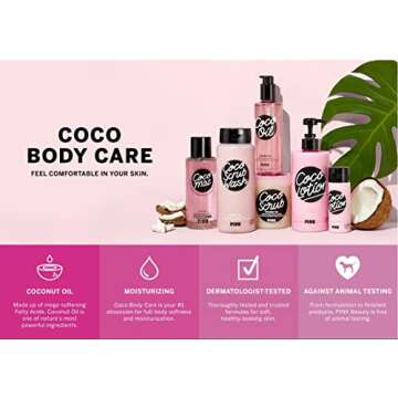 Victoria's Secret Pink Coco Scrub Wash with Coconut Oil