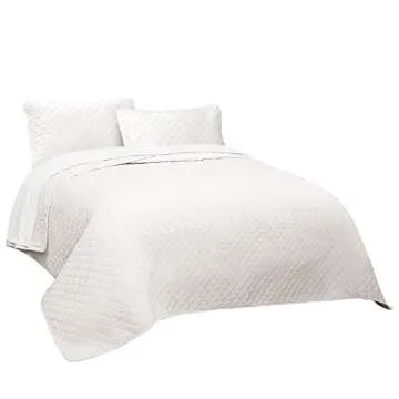 Lush Decor Ava Oversized Diamond Quilt Set - California King