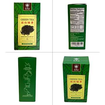 TIAN HU SHAN Green tea loose leaf, 8 Ounce (Pack of 1)