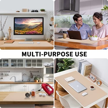 Lonnom Leather Desk Pad - Stylish & Functional Workspace Essential