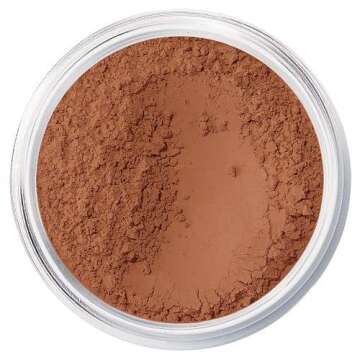 bareMinerals All Over Face Powder, Color Warmth, 0.05 Ounce, Loose Face Bronzer Powder, Blendable for a Natural-Looking Glow, Talc-Free, Vegan